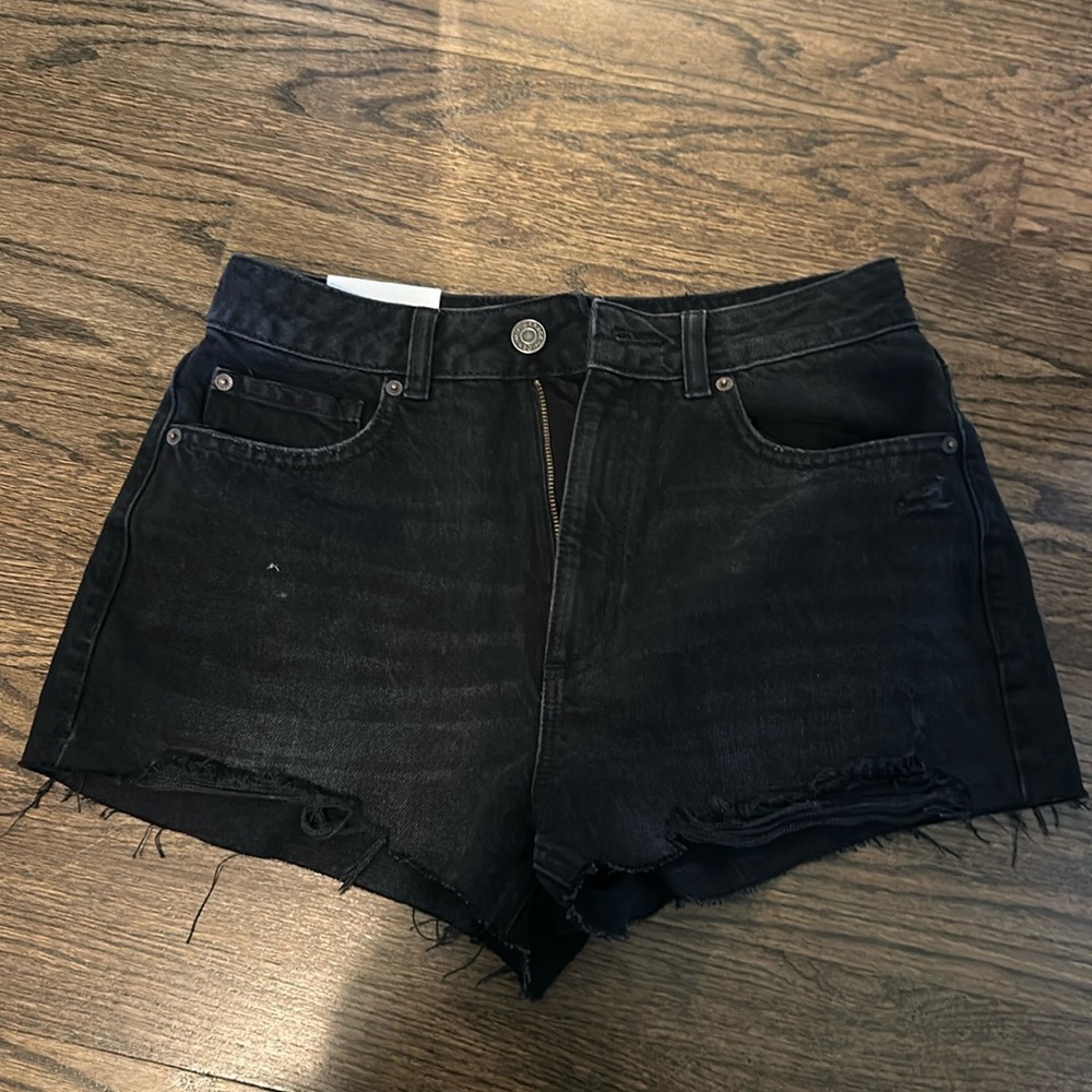 Garage Black Jean shorts size 5